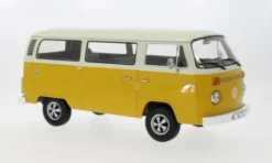 KK Scale VW T2b Bus, dunkelgelb/weiss, 1972, 1:18, Sale