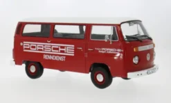 KK Scale VW T2b Bus, 1972, Porsche Renndienst, 1:18,