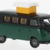 Brekina VW T1b Camper, schwarz/dunkelgrau, 1960, 1:87, Discount