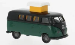 Brekina VW T1b Camper, schwarz/dunkelgrau, 1960, 1:87, Discount