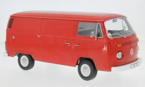 KK Scale VW T2b Delivery Van, rot, 1972, 1:18, Discount