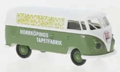 Brekina VW T1b Kasten, 1960, Norrköpings Tapetfabrik, 1:87, Hot