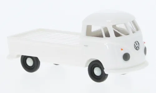 Brekina VW T1b Plattform, weiss, 1960, 1:87,