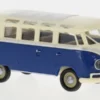 Brekina VW T1b Samba, hellbeige/blau, 1960, 1:87, Hot