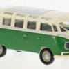 Brekina VW T1b Samba, hellbeige/grün, 1960, 1:87, Clearance