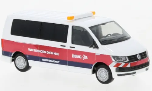 Rietze VW T6 Bus, Braunschweiger Verkehrs GmbH, 1:87, Hot