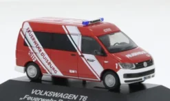 Rietze VW T6 Bus, Feuerwehr Duisburg, 1:87,