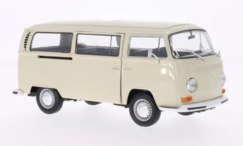 Welly VW T2 Bus, hellbeige, 1972, 1:24, New