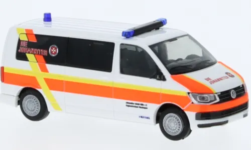Rietze VW T6 Bus, Johanniter RV Oberbayern, 1:87,