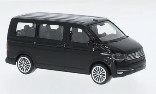 Bburago VW T6.1 Bus, schwarz, 2020, 1:43, Clearance