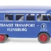 Wiking VW T1 Bus, Transit Transport Flensburg, 1:87, Clearance