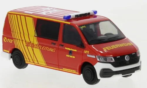 Rietze VW T6.1, Feuerwehr Bad Orb, 1:87, Best