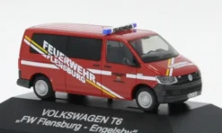 Rietze VW T6, Feuerwehr Flensburg - Engelsby, 1:87, Discount
