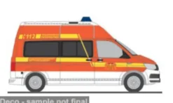 Rietze VW T6, FW Paderborn, 1:87, New