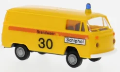 Brekina VW T2 Kasten, 1973, Brandweer Schipol, 1:87, Hot