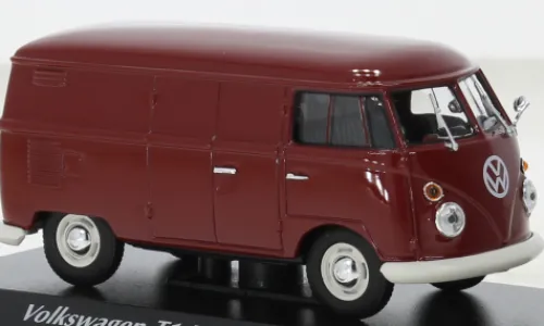 Maxichamps VW T1 Kastenwagen, dunkelrot, 1963, 1:43, Online