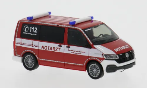 Rietze VW T6.1, Notarzt BF Schwerin, 1:87, Clearance