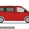 Rietze VW Transporter KR T7, rot, 1:87, Online