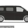 Rietze VW Transporter KR T7, schwarz, 1:87, Best