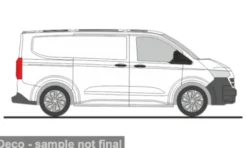 Rietze VW Transporter KR T7, weiss, 1:87, New