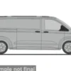 Rietze VW Transporter LR T7, hellgrau, 1:87, Discount