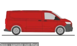 Rietze VW Transporter LR T7, rot, 1:87,