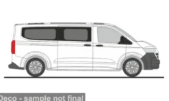 Rietze VW Transporter LR T7, weiss, 1:87, Best