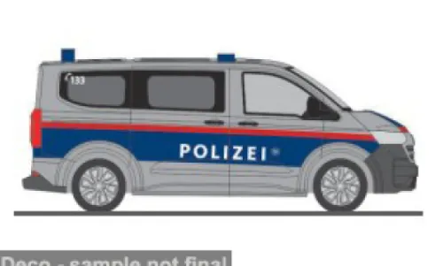 Rietze VW Transporter T7, Polizei (AT), 1:87, Hot