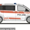 Rietze VW Transporter T7, Polizei (CH), 1:87, Best