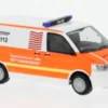 Rietze VW T5, 2010, Rettungsdienst Brandenburg, 1:87, New