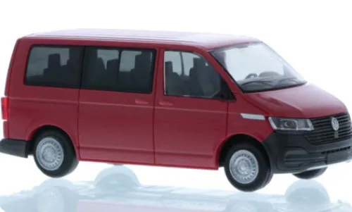Rietze VW T6.1, rot, 1:87, Outlet