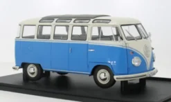 Solido VW T1 Samba, blau/beige, 1:18, Clearance