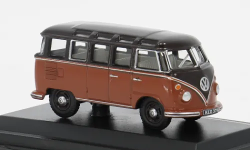 Oxford VW T1 Samba Bus, rot/braun, 1:76, Online