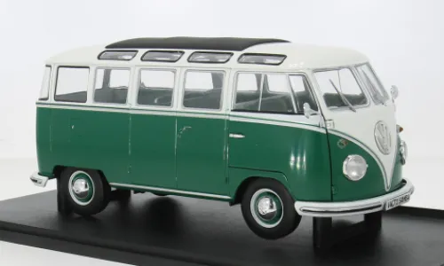 Solido VW T1 Samba, grün/weiss, 1962, 1:18, Discount