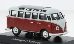 Maxichamps VW T1 Samba, hellgrau/dunkelrot, 1963, 1:43, Online