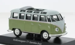 Maxichamps VW T1 Samba, hellgrau/grün, 1963, 1:43, Clearance