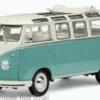 Sun Star VW T1 Samba, weiss/helltürkis, 1962, 1:12,