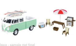 Motormax VW T1 (Typ 2), hellgrün/weiss, 1:24, Clearance