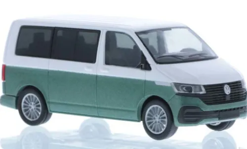 Rietze VW T6.1, weiss/grün, 1:87, Online