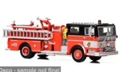 Iconic Replicas Ward LaFrance Fire Engine, Chicago Fire Department, 1:87, Sale
