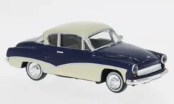 Brekina Wartburg 311 Coupe, dunkelblau/hellbeige, 1959, 1:87, Sale