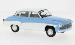 WhiteBox Wartburg 312, hellblau/weiss, 1965, 1:24,