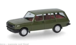 Herpa Wartburg 353 Tourist, dunkeloliv, 1984, 1:87, Outlet