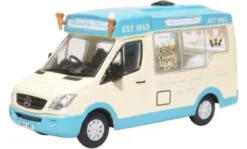 Oxford Whitby Mondial Ice Cream Van, Piccadilly Whip, 1:76, Sale