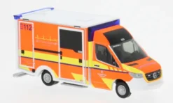 Rietze Wietmarscher Ambulanzfahrzeuge Design RTW, 2018, Rettungsdienst Kreis Steinfurt, 1:87, Best