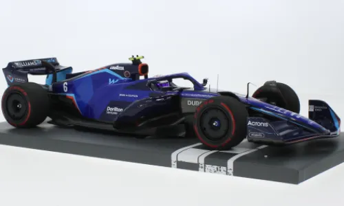 Minichamps Williams FW44, Formel 1, GP Bahrain, 2022, Williams Racing, #6, N.Latifi, 1:18, Sale