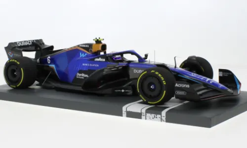 Minichamps Williams FW44, Formel 1, GP Miami, 2022, Williams Racing, #6, N.Latifi, 1:18, Best
