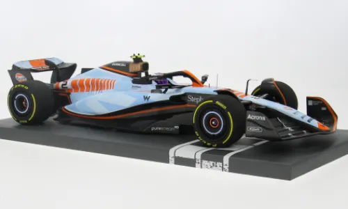 Minichamps Williams FW45, Formel 1, GP Singapur, 2023, Williams Racing, #2, L.Sargeant, 1:18, Sale