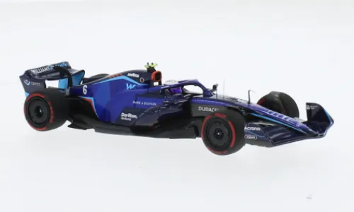 Minichamps Williams FW44 Mercedes, Formel 1, GP Bahrain, 2022, Williams Racing, #6, N.Latifi, 1:43, Online