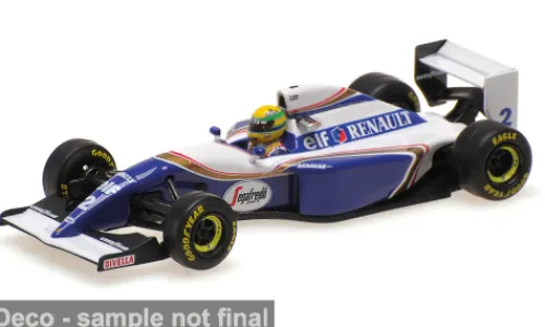 Minichamps Williams Renault FW16, Formel 1, GP Brasilien, 1994, Rothmans Williams Renault, #2, A.Senna, 1:64,